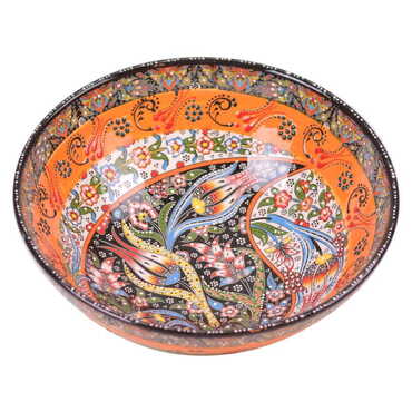 Turkish Ceramic Special Relief Bowl 30 Cm - 5