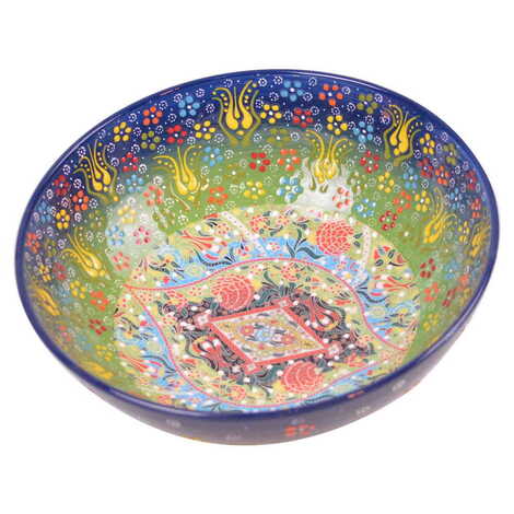 Turkish Ceramic Special Relief Bowl 30 Cm - 7