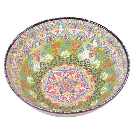 Turkish Ceramic Special Relief Bowl 30 Cm - 8