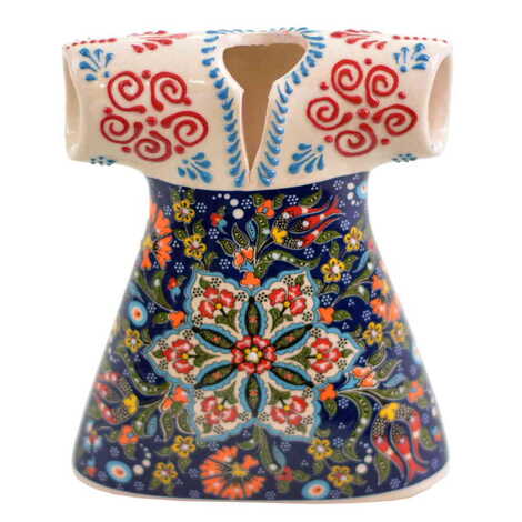 Turkish Ceramic Special Relief Kaftan Figurine 15 Cm - 6