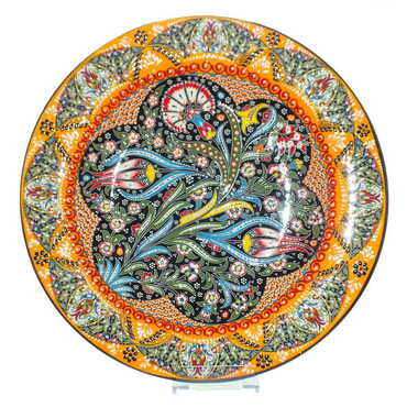 Turkish Ceramic Special Relief Plate 40 Cm - 4