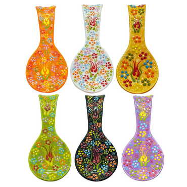 Turkish Ceramic Spoon Rest - 2