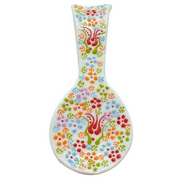 Turkish Ceramic Spoon Rest - 8