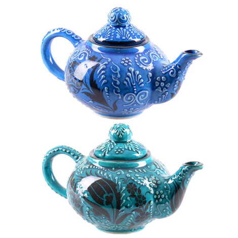 Turkish Ceramic Tea Pot Medium Size - 2