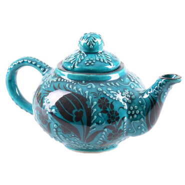 Turkish Ceramic Tea Pot Medium Size - 3