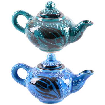 Turkish Ceramic Tea Pot Small Size - 2