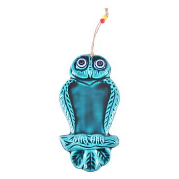 Turkish Ceramic Turquoise Wall Hanging Ornament Decoration No:3 - 11