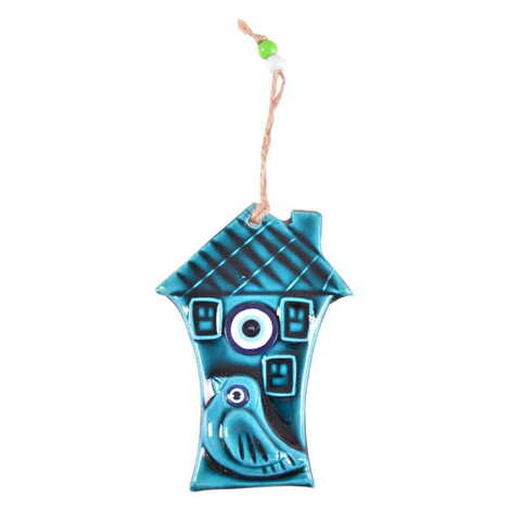 Turkish Ceramic Turquoise Wall Hanging Ornament Decoration No:3 - 29