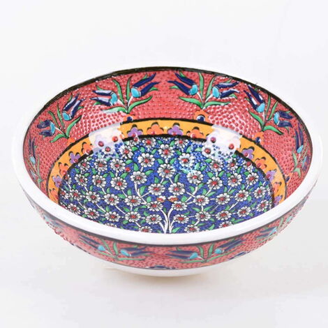 Turkish Ceramics Tezhip 20 cm Bowl - 2