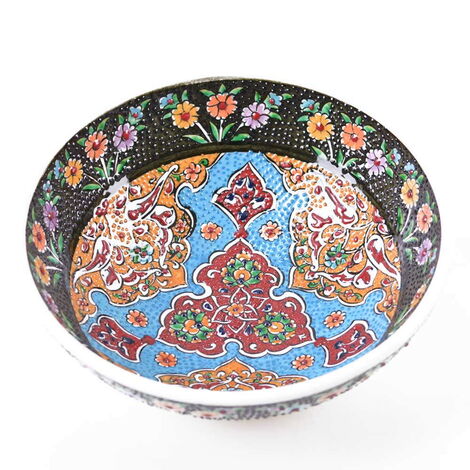 Turkish Ceramics Tezhip 20 cm Bowl - 7