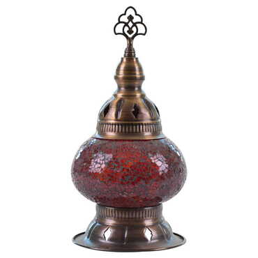 Turkish Mosaic Candle Holder Lamp No 2 - 6