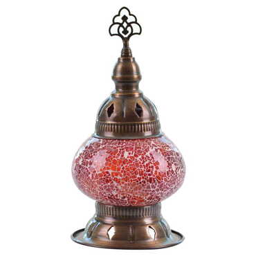 Turkish Mosaic Candle Holder Lamp No 2 - 8