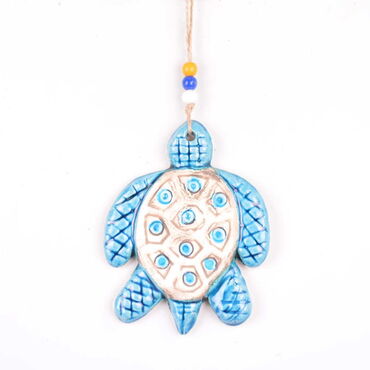 Turtle Themed Nautical Ceramics First Size Wall Hanging - 3