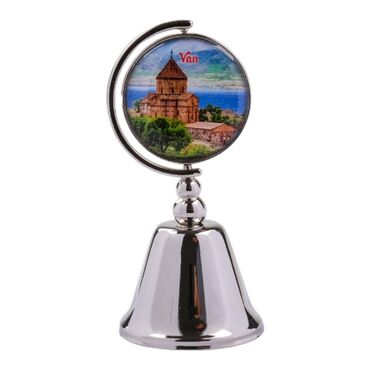 Van Themed Collectible Souvenir Metal Bell 44x90 mm - 5