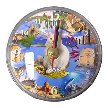 Van Themed Customised Fridge Magnet Clock - 3