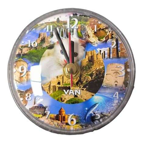 Van Themed Customised Fridge Magnet Clock - 4