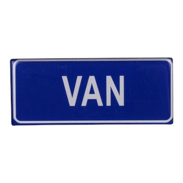 Van Themed Epoxy Dome Panaromic Souvenir Fridge Magnet 120x50 cm - 4