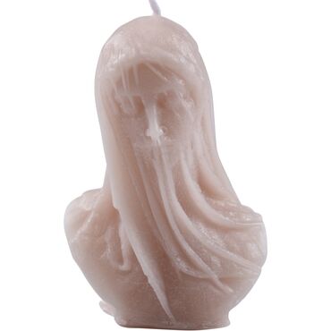 Woman With Veil Shaped Candle 6x4 Cm - 4