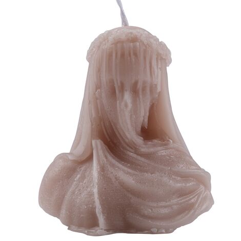 Woman With Veil Shaped Candle - 4