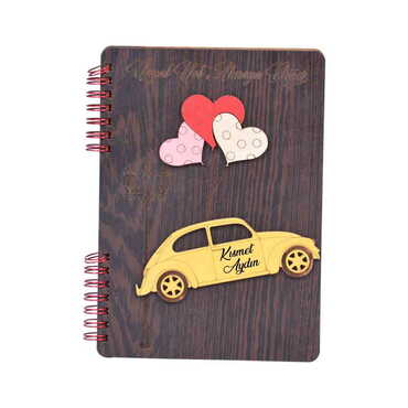 Wooden Covered NoteBook - 5