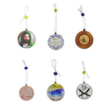 Wooden UV Printed Car Hanging Accessory - 2